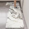 PVC Leather Kitchen Floor Mat – Non-Slip Waterproof Marble Rug Kitchen Floor Mat HIP GU4690-P 1pc 50x160cm