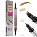 Dual-Ended Waterproof Eyebrow Pencil – 4D Microblading Liquid Pen Eyebrow Pencil HIP 01