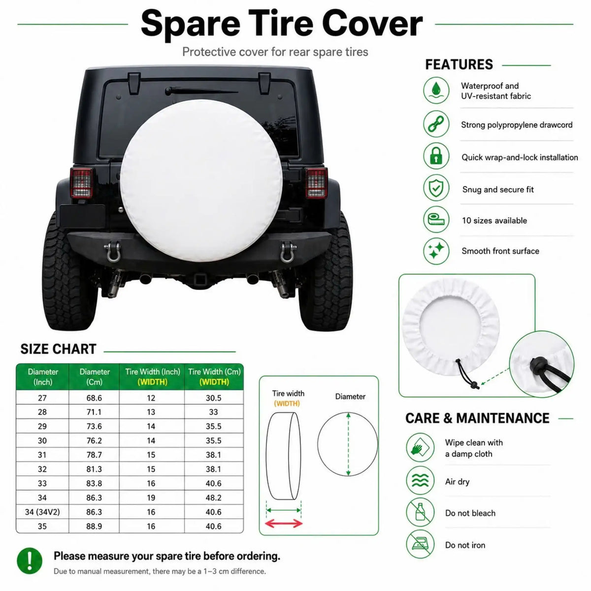 Halloween Pumpkin Moon Spare Tire Cover – UV Waterproof 17 in Spare Tire Cover HIP
