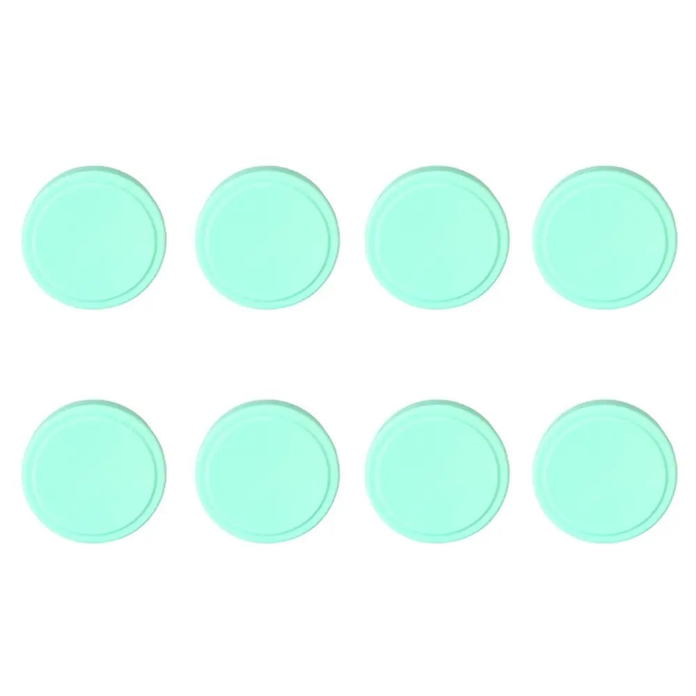 8-Pack Silicone Luggage Wheel Covers – Quiet & Smooth Travel Luggage Wheel Covers HIP Green
