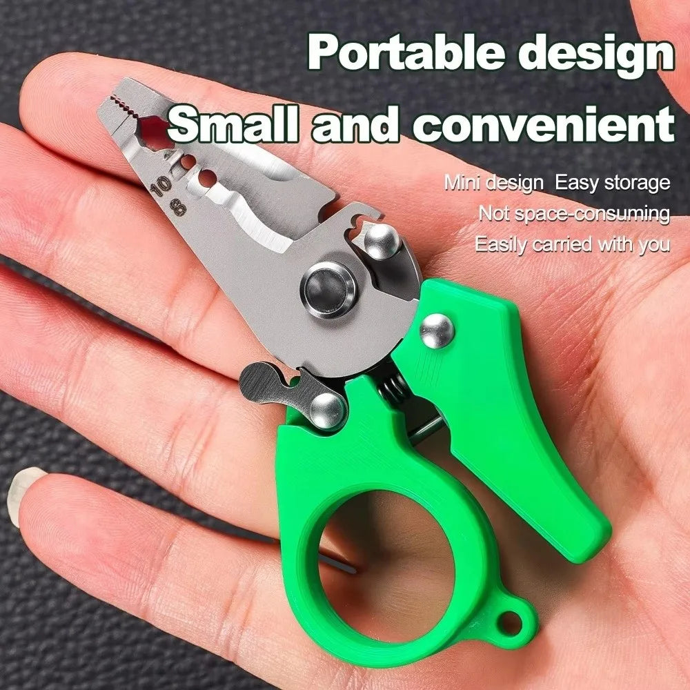 Mini Wire Stripper Pliers – 4-in-1 Pocket-Sized Tool Wire Stripper Pliers HIP