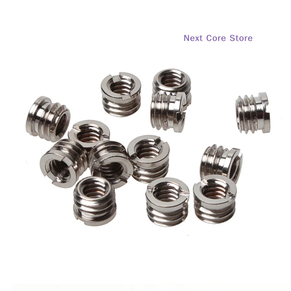 5-Pack 1/4" to 3/8" Tripod Screw Adapter – Camera Mount Tripod Screw Adapter HIP