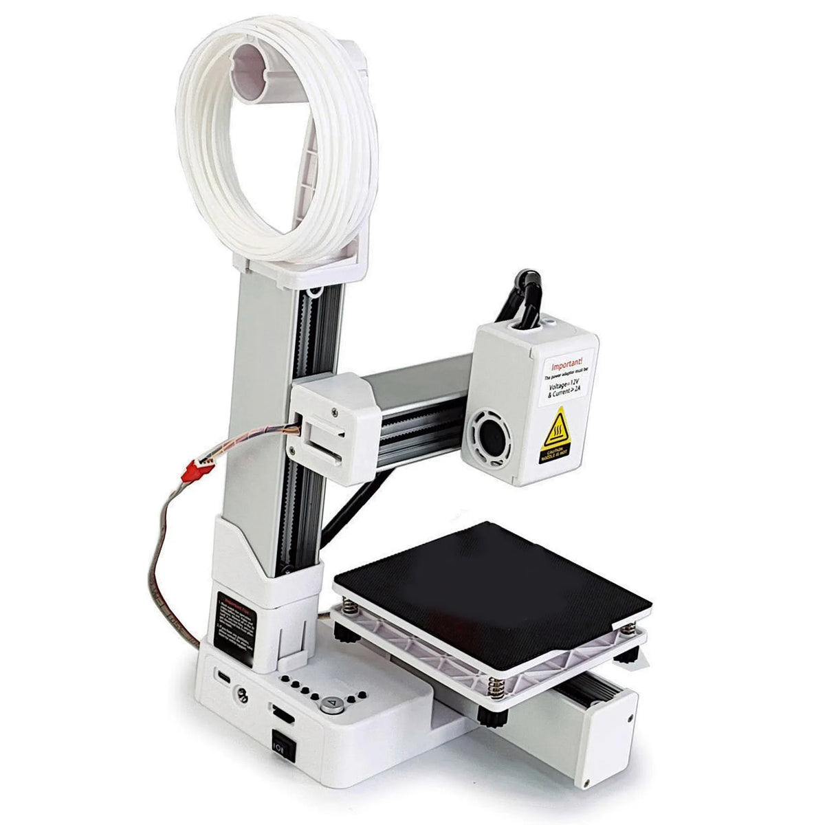 Small 3D Printer All Metal Nozzle Efficient Frequency Division Multiplexing Small 3D Printer Rapid Heating for Handcraft HIP