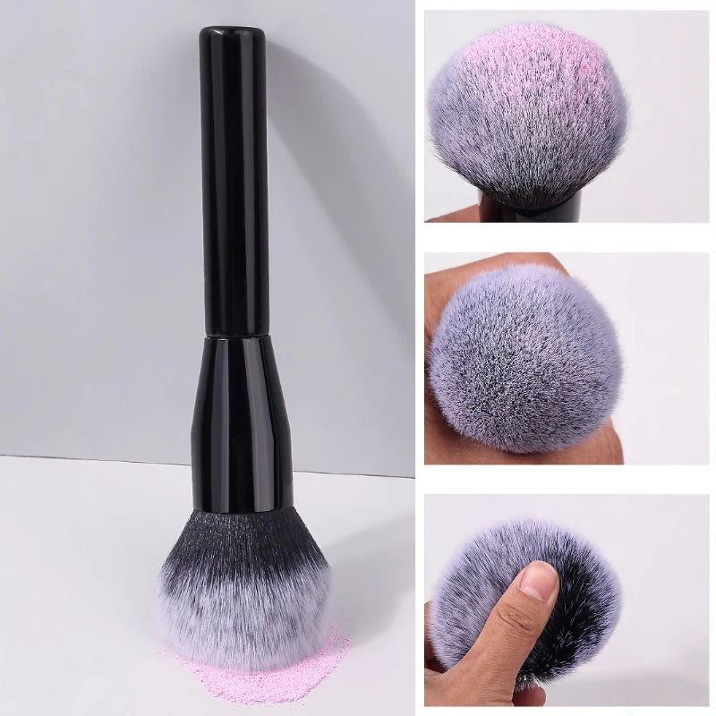 Professional Powder Fundation Makeup Brush Large Blush Women Cosmetic Tool Fluffy Soften Fiber Hair Blush Make Up Tools HIP