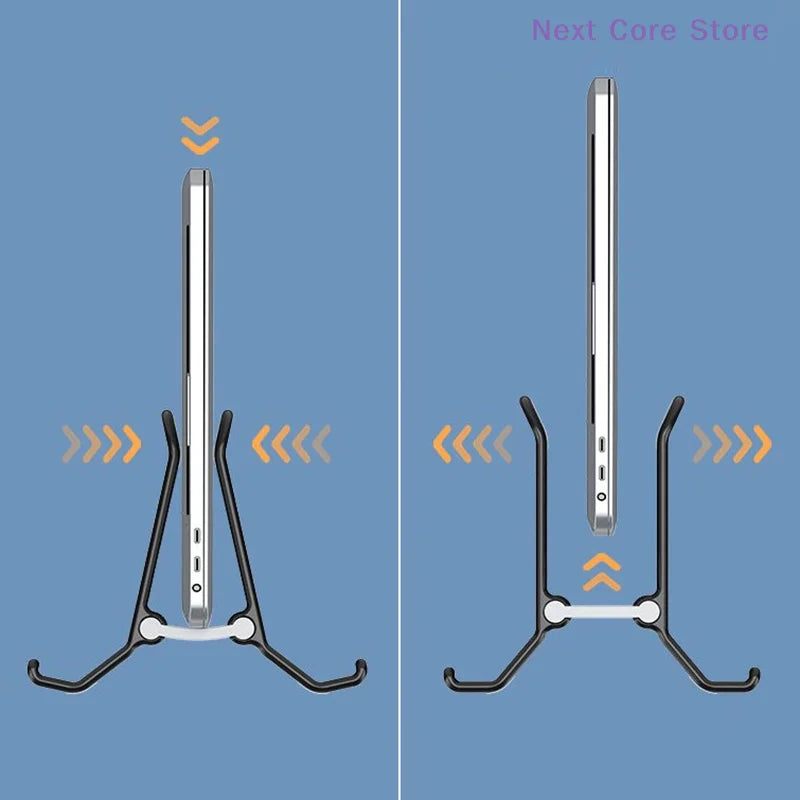 Adjustable Vertical Laptop Stand – Anti-Slip Desktop Holder Vertical Laptop Stand HIP