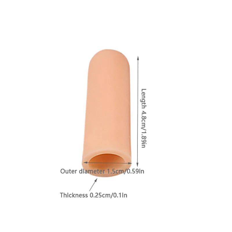 4-Pack Silicone Finger & Toe Protector Sleeves | Heat Resistant Silicone Finger Protector HIP
