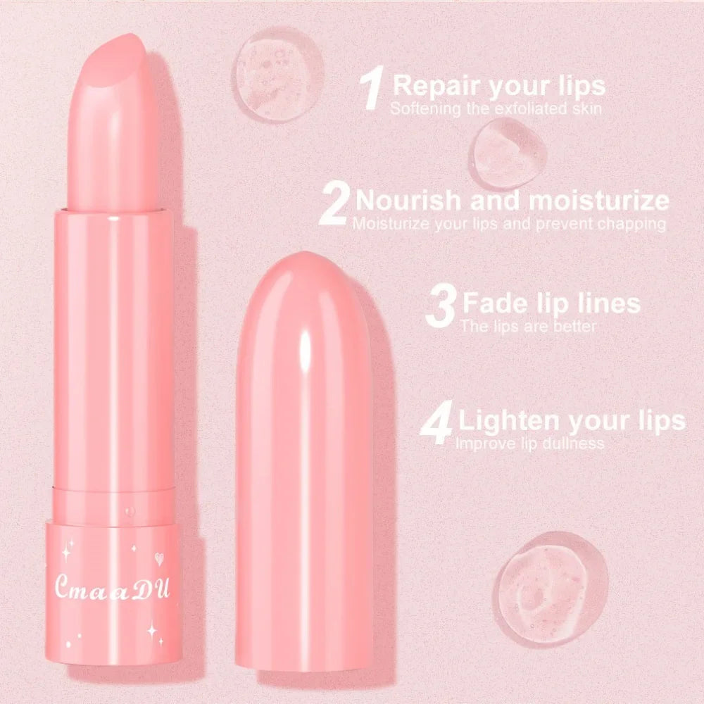 6-Piece Color Changing Lip Balm Set – Fruit Tint | cmaadu Tinted Lip Balm Set HIP
