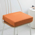 5cm Thick Memory Foam Seat Cushion – Office & Car | Anti-Slip Seat Cushion HIP Orange
