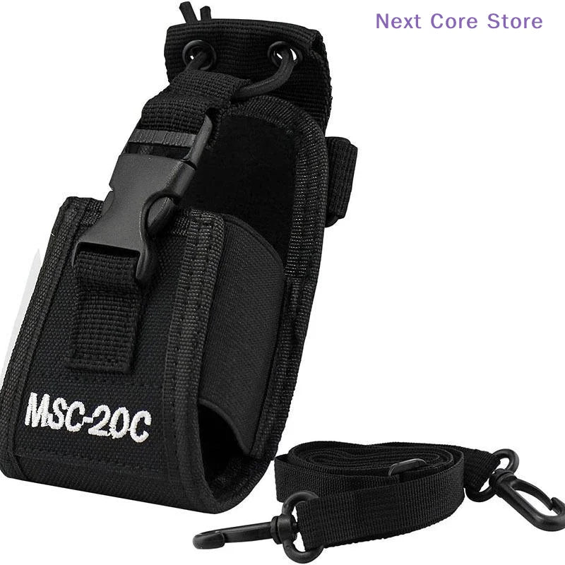 MSC-20C Nylon Walkie Talkie Holder Bag – UV-5R TYT ICOM Radio Holder Bag HIP