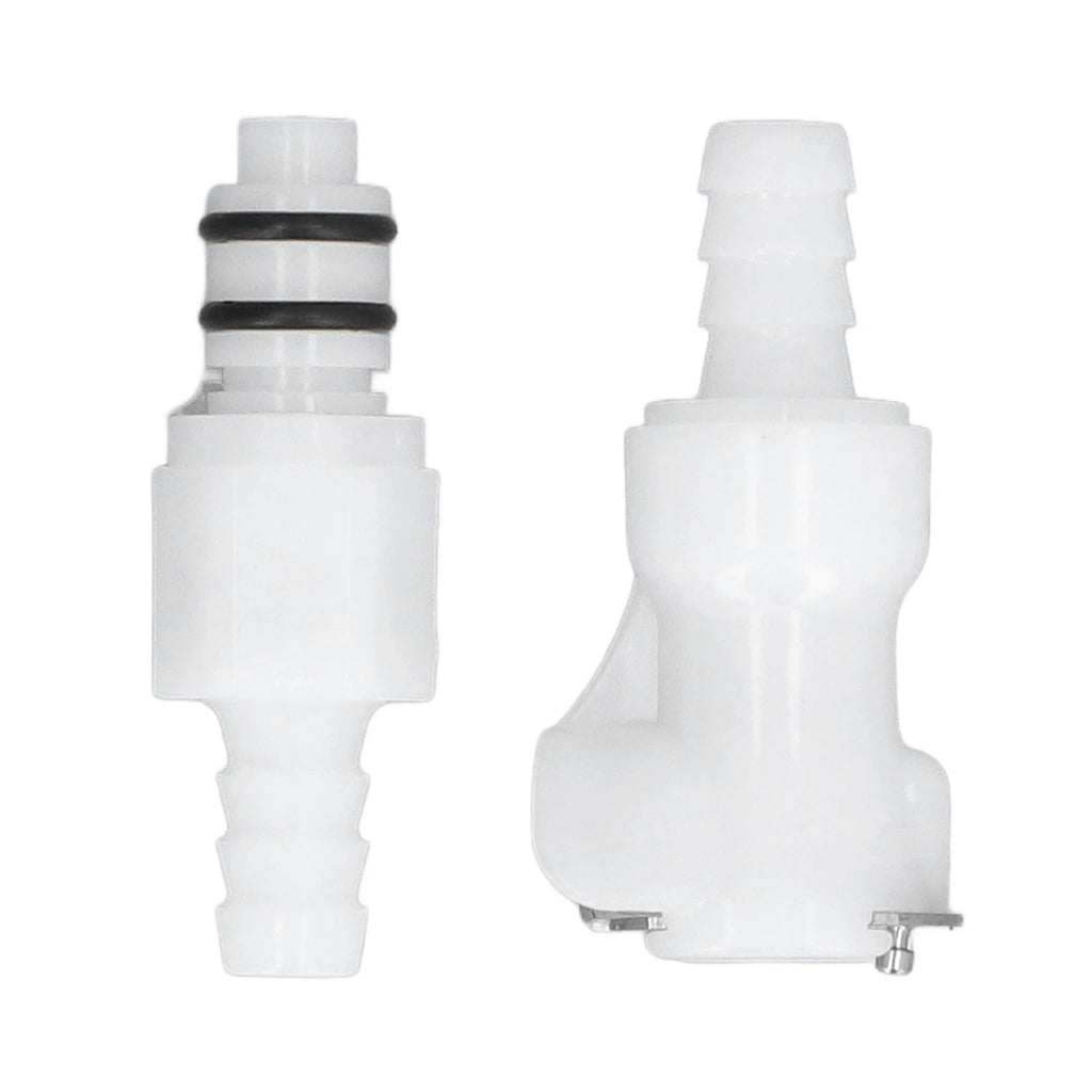 Hose Coupling Connector Quick Replacement Plastic Hose Quick Connector Food Grade Plastic 5/16in for Gas system for HIP