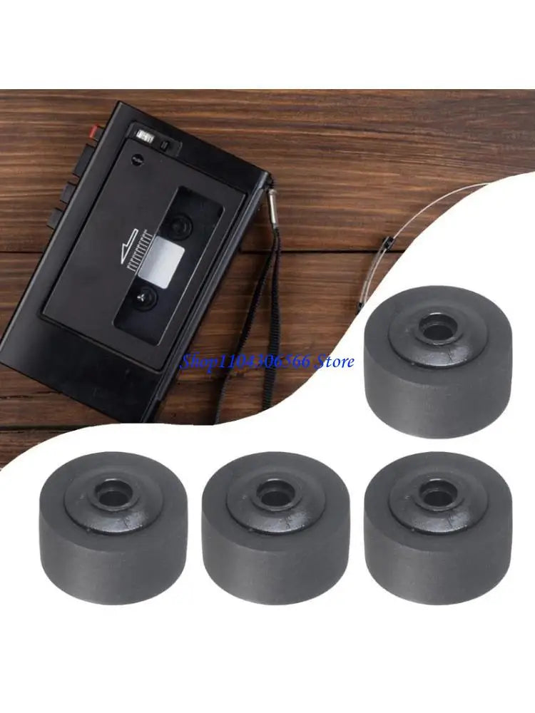 5-Pack Rubber Pressure Rollers for Cassette Deck & Tape Recorder Audio Replacement Parts HIP CN