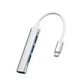Tutew 8-in-1 USB-C Hub – SD Card, Audio & 4 USB Ports USB-C Hub HIP 4 in 1