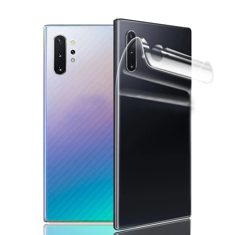3D Carbon Fiber Back Skin Sticker for Samsung Galaxy – Matte Phone Back Skin HIP