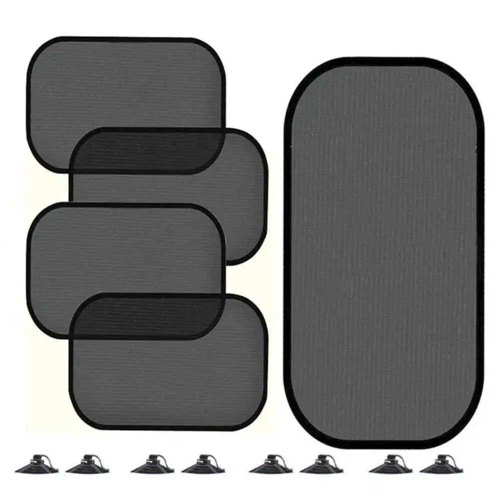 Folding Car Window Sun Shade – UV Block Mesh Protector Car Window Sun Shade HIP