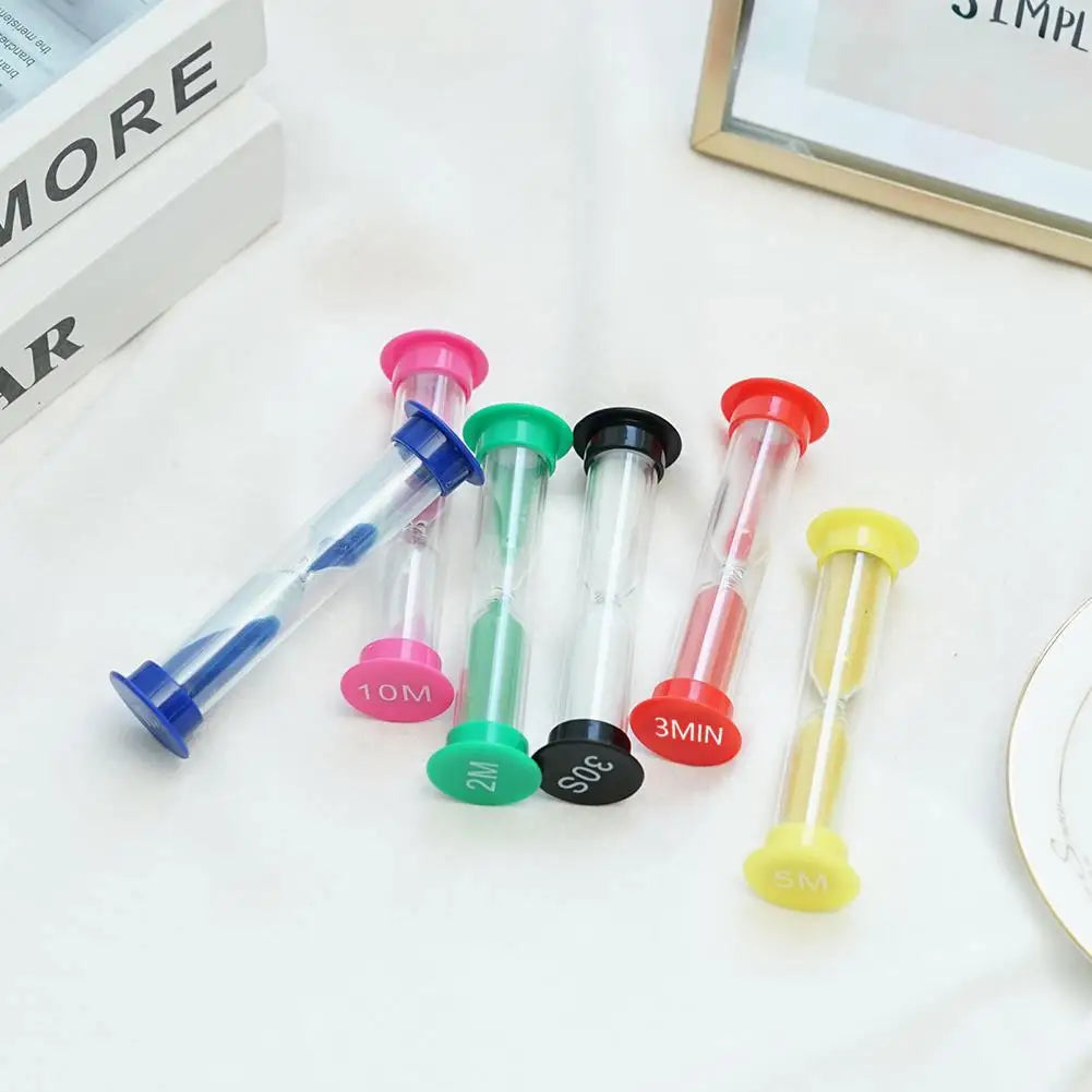 Sand Hourglass Teeth 2 Minutes Stitch Hourglass Child Tooth Brushing Hourglass Children's Sand Watch Teeth Brushing Timer HIP