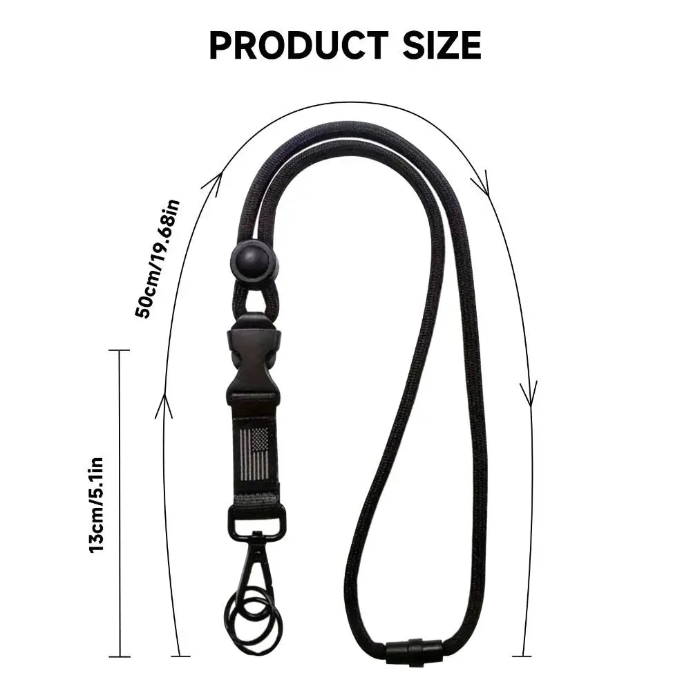 Adjustable ID Card Holder Lanyard – Heavy Duty Neck Strap Badge Holder Lanyard HIP