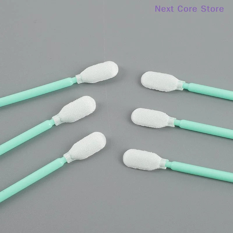 100-Pack Dust-Free Foam Swabs – Printer Head & Screen Cleaning Printer Cleaning Swabs HIP