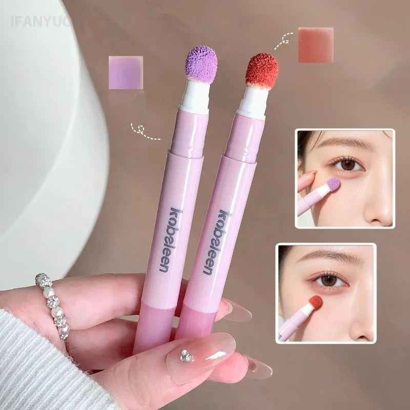 Purple Liquid Concealer Pencil Color Corrector Cover Dark Circles Freckles Brighten Skin Long‑wear Natural Face Makeup Cosmetic HIP