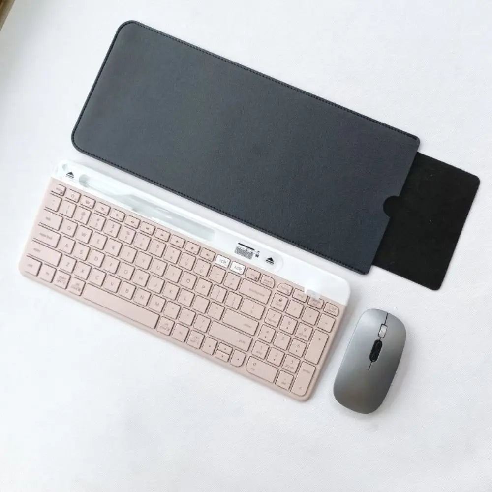 PU Leather Keyboard Sleeve Bag for Logitech K580 | Slim Case Keyboard Sleeve Case HIP Black