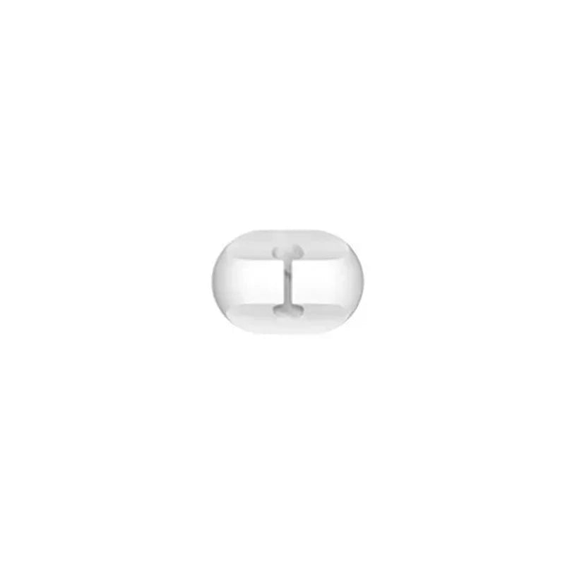 Silicone USB Cable Organizer Winder & Desk Cable Clips Cable Management Clip HIP white 1 Channel