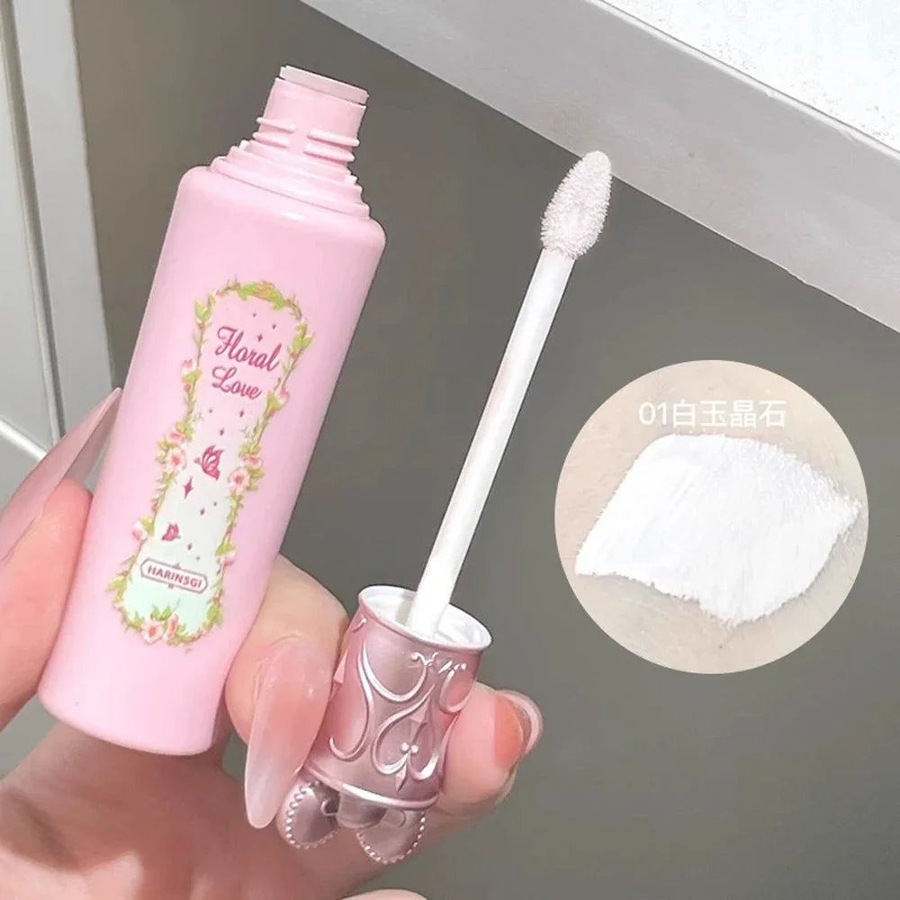 Pink Liquid Concealer Stick Moisturizing Waterproof Brightening Concealer Cream Lasting Cover Acne Spot Dark Circles Face Makeup HIP A