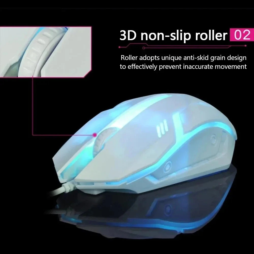 KEBIDUMEI RGB USB Wired Gaming Mouse – Ergonomic Optical Wired Gaming Mouse HIP