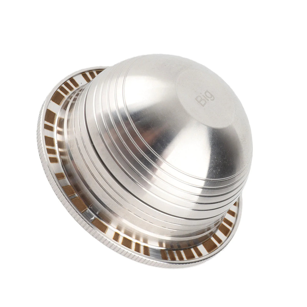 Refillable Coffee Pod Refillable Coffee Pod Fit for Vertuo Plus Stainless Steel Reusable Coffee Capsule with Brush Spoon HIP
