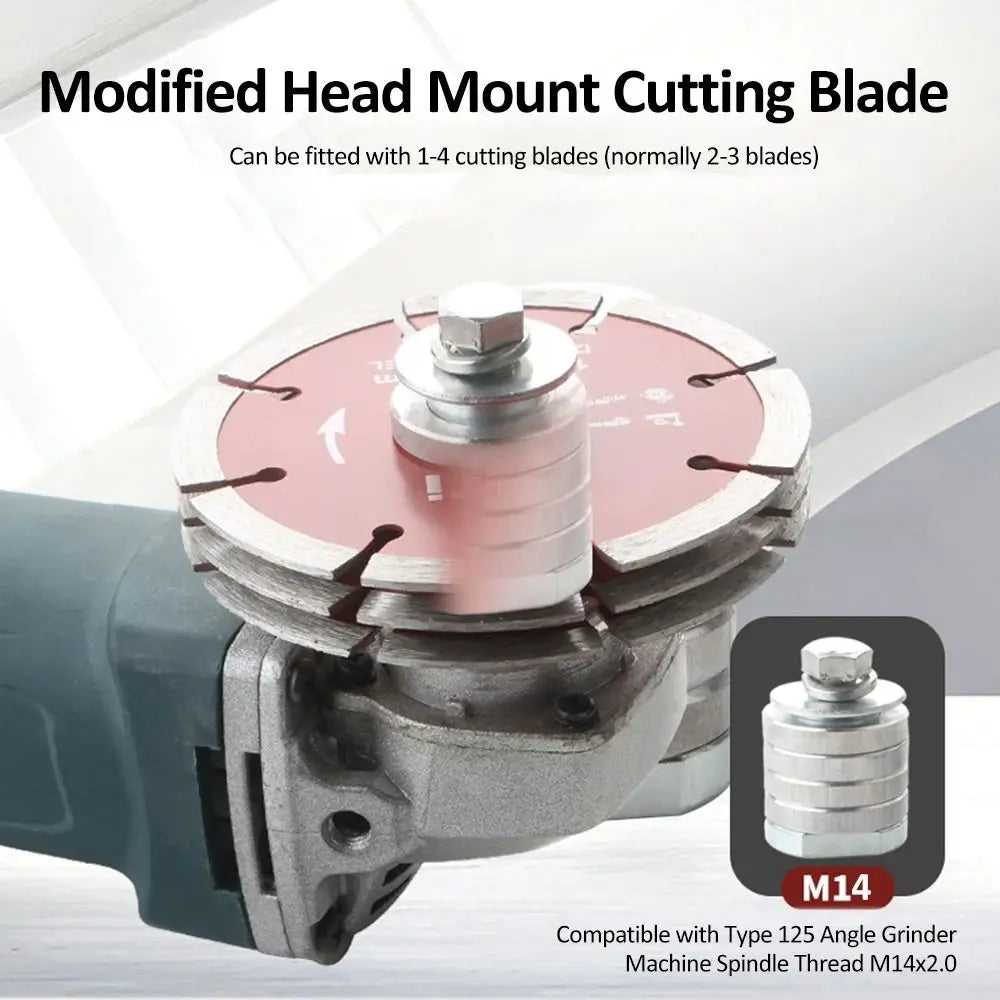 Angle Grinder Slotting Adapter – M10 & M14 Conversion Kit Grinder Adapter Kit HIP
