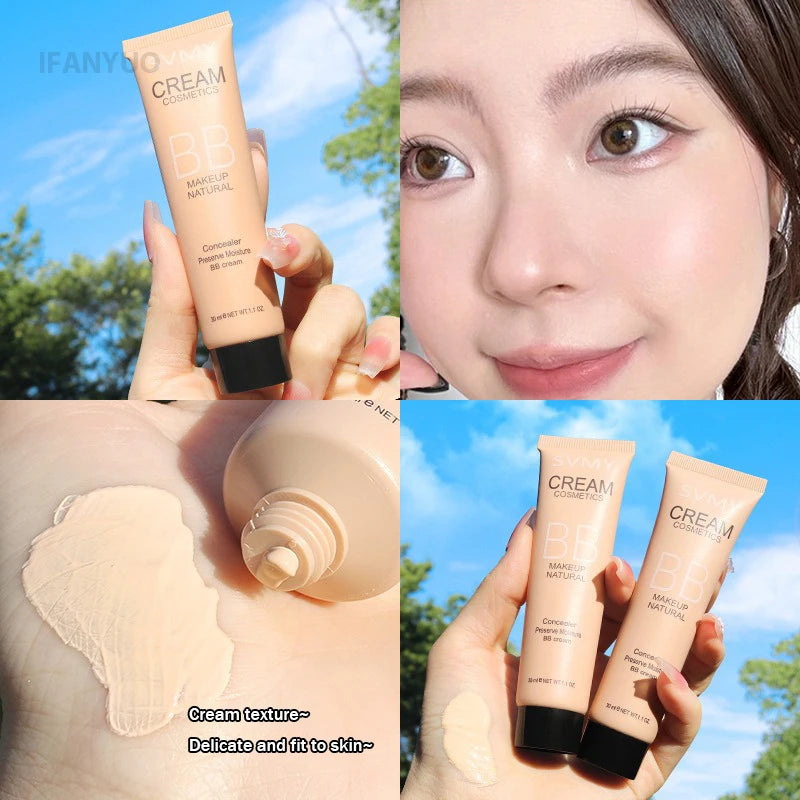 4 Colors BB Cream Isolation Cream Liquid Foundation Moisturizing Oil Control Long Lasting Makeup Waterproof Natural Face Primer HIP