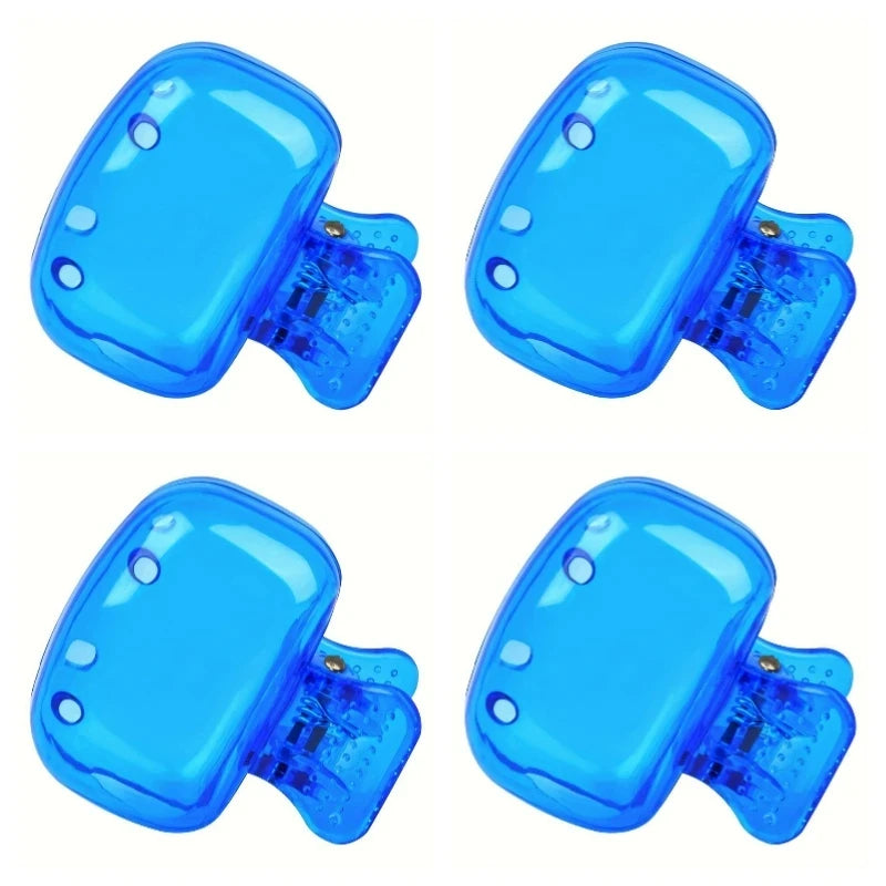 Travel Toothbrush Head Covers – Protective Caps 1/2/4/8 Pack Toothbrush Head Cover HIP C785-Blue 4pcs