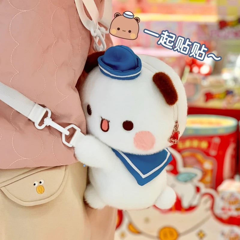 Bubu & Dudu Panda Plush Backpack – Sailor Series Gift Plush Character Backpack HIP