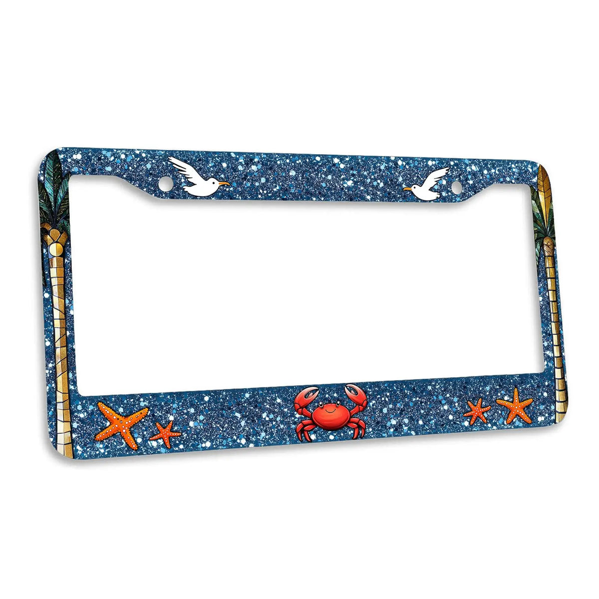 Halloween Horror License Plate Frame – Blood Red & Black License Plate Frame HIP 1