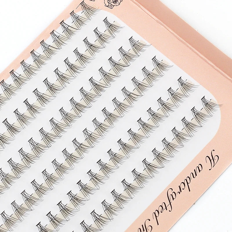 YSDO 10/20/30D Individual Lashes 6 Rows Natural Eyelash Extension Makeup Mink Eyelashes Cluster Lashes Fake Cilia False Lashes HIP