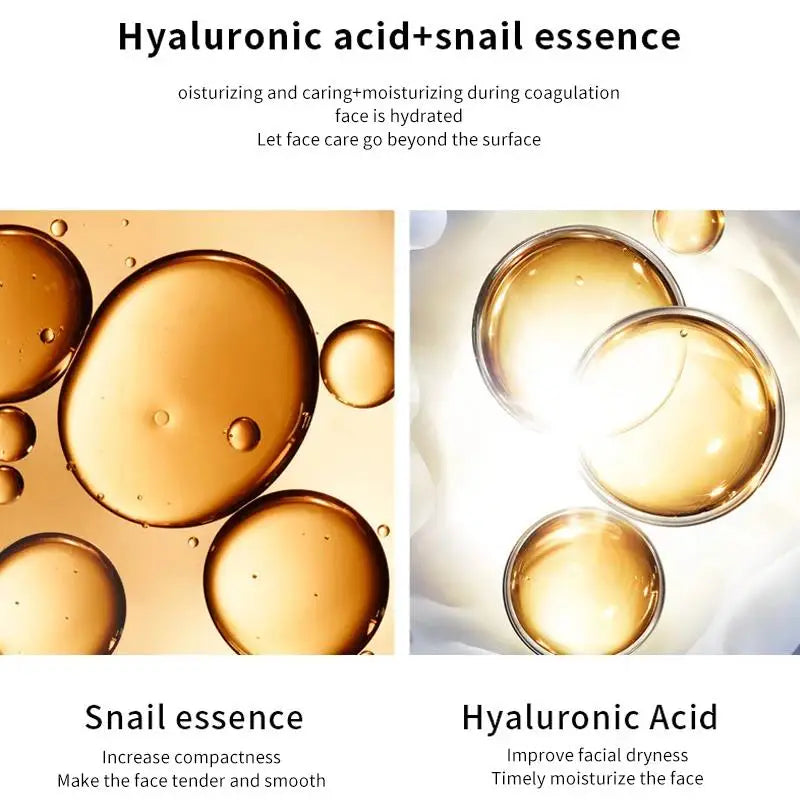 Snail Mucin & Hyaluronic Acid Face Serum – Deep Hydration Face Serum HIP