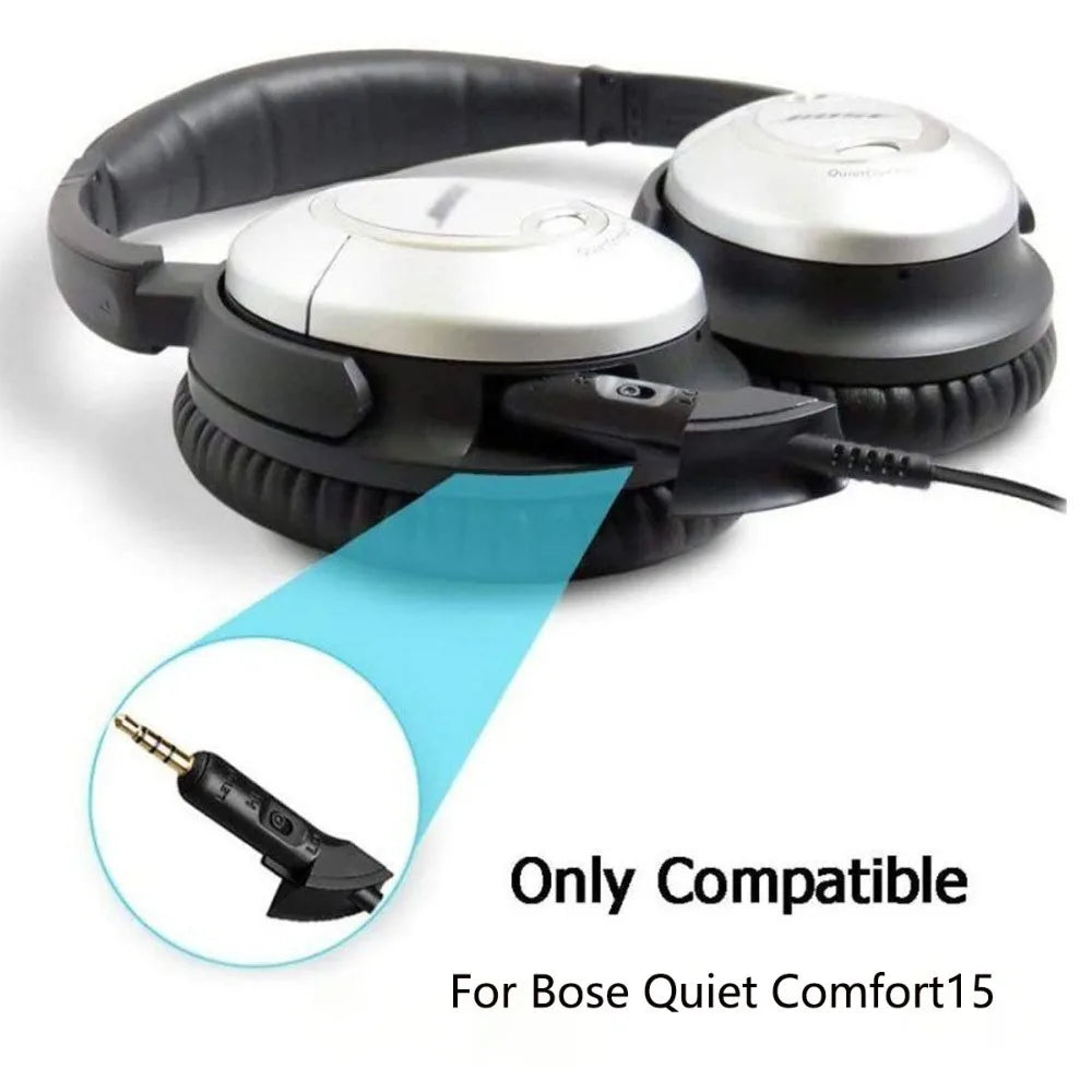 Bluetooth Receiver Adapter Cable for Bose QC15 Headphones Bluetooth Headphone Adapter HIP