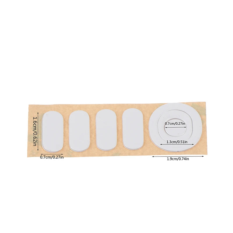 PTFE Mouse Feet Skates for Logitech G304 & G305 – White Mouse Skates HIP one size
