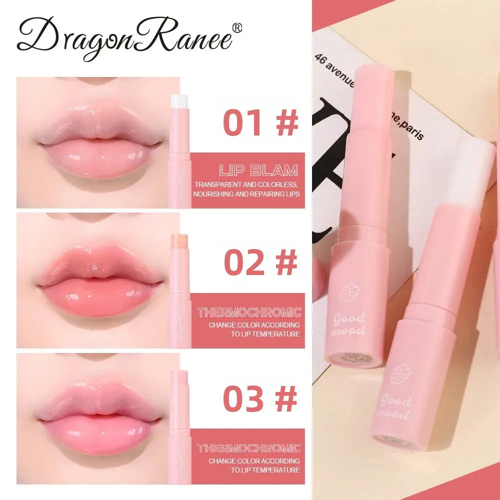 Color Change Lip Balm – Fruity Tint Hydrating Jelly Lipstick Tinted Lip Balm HIP