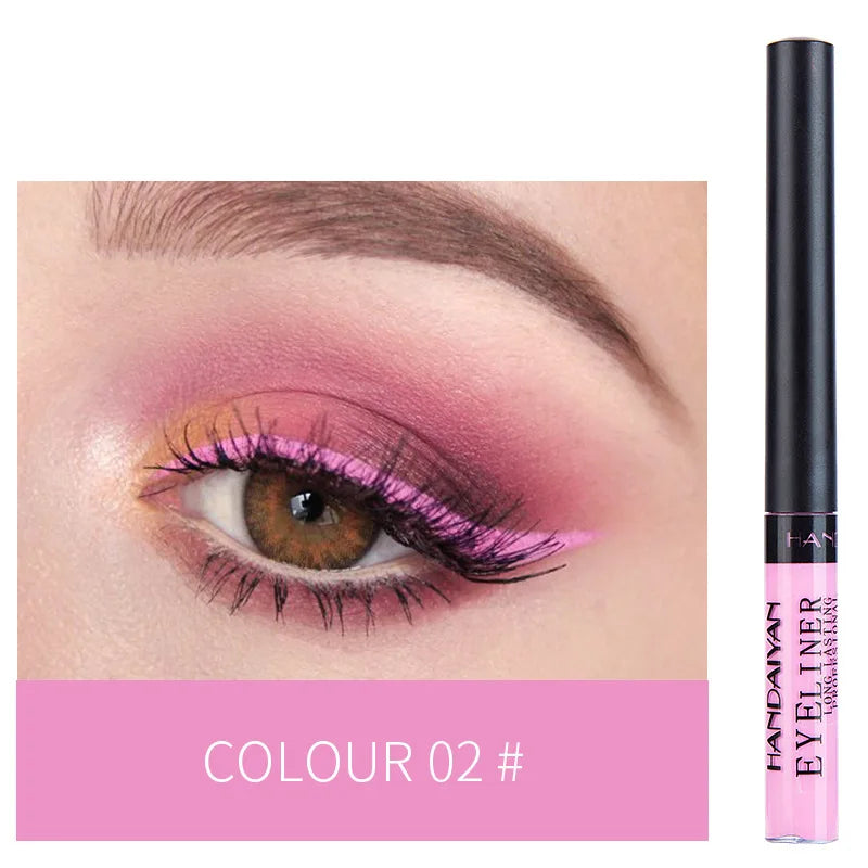 Handaiyan Matte Liquid Eyeliner – Waterproof & UV Long Lasting Liquid Eyeliner HIP 02 Full Size