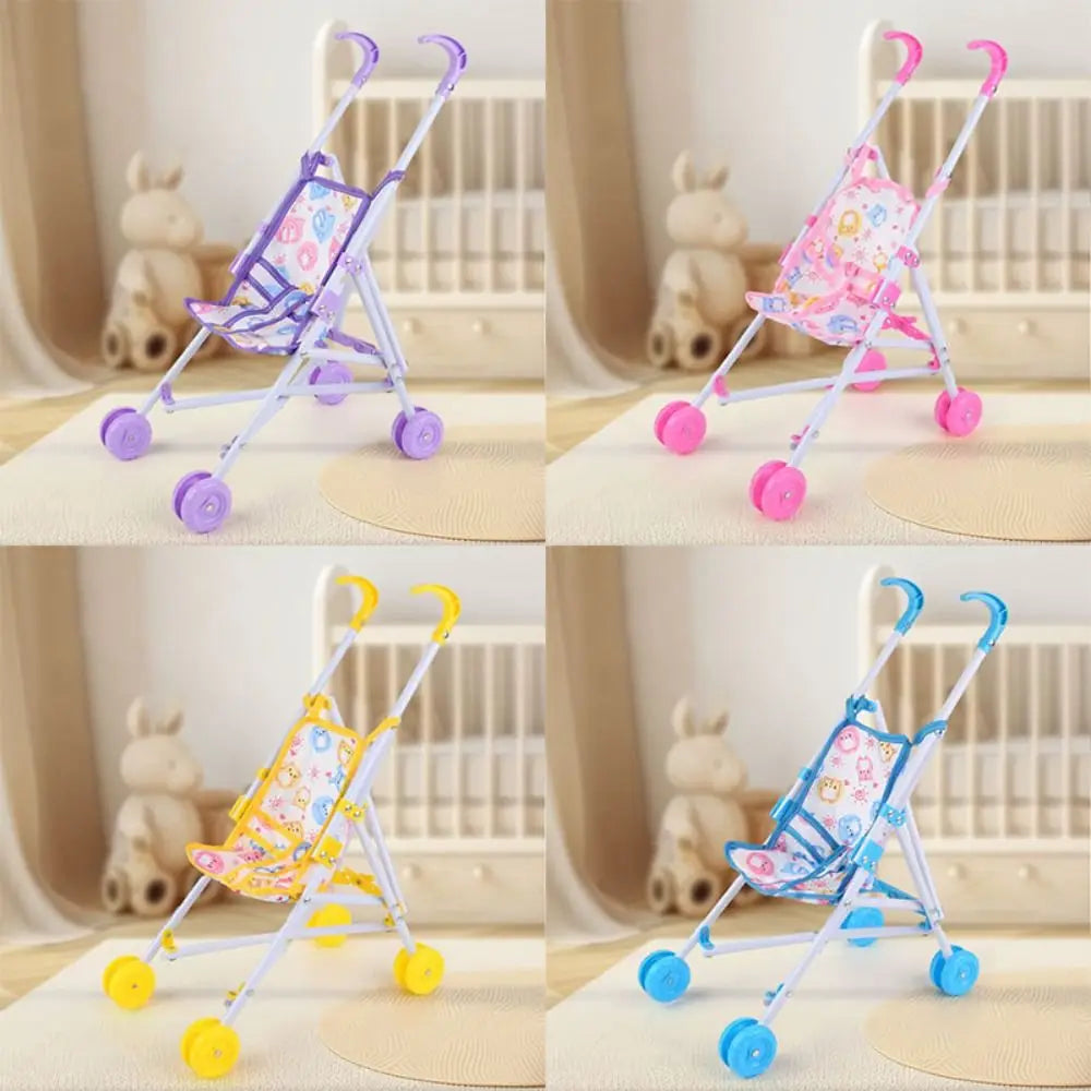Plastic Doll Pram Stroller – Kids Role-Play Toy | HIP Doll Pram Stroller HIP
