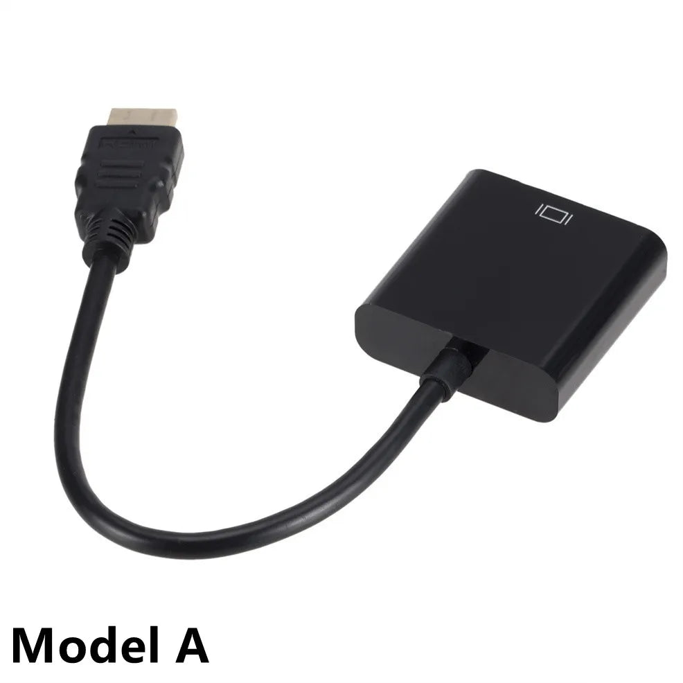 HDMI to VGA Adapter 1080P with Audio & USB Power | SEamopar HDMI to VGA Adapter HIP