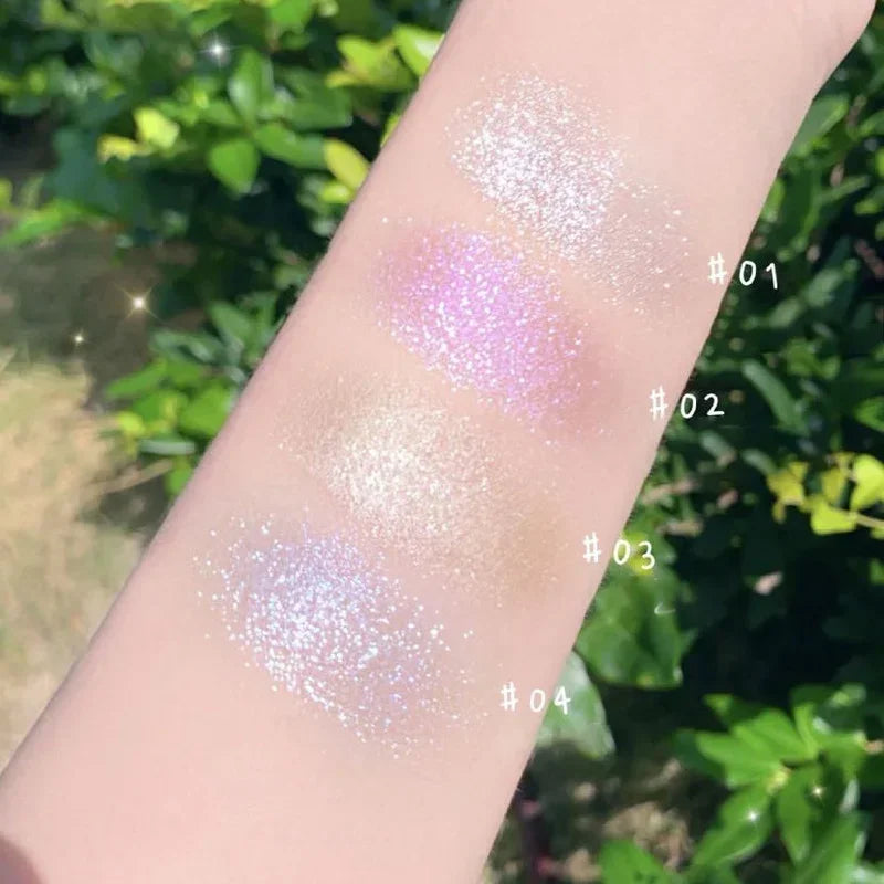 Diamond Glitter Mashed Potatoes Highlighter Diamond Highlighter Makeup Gel Face and Body Brighten Glitter Natural Contour Makeup HIP