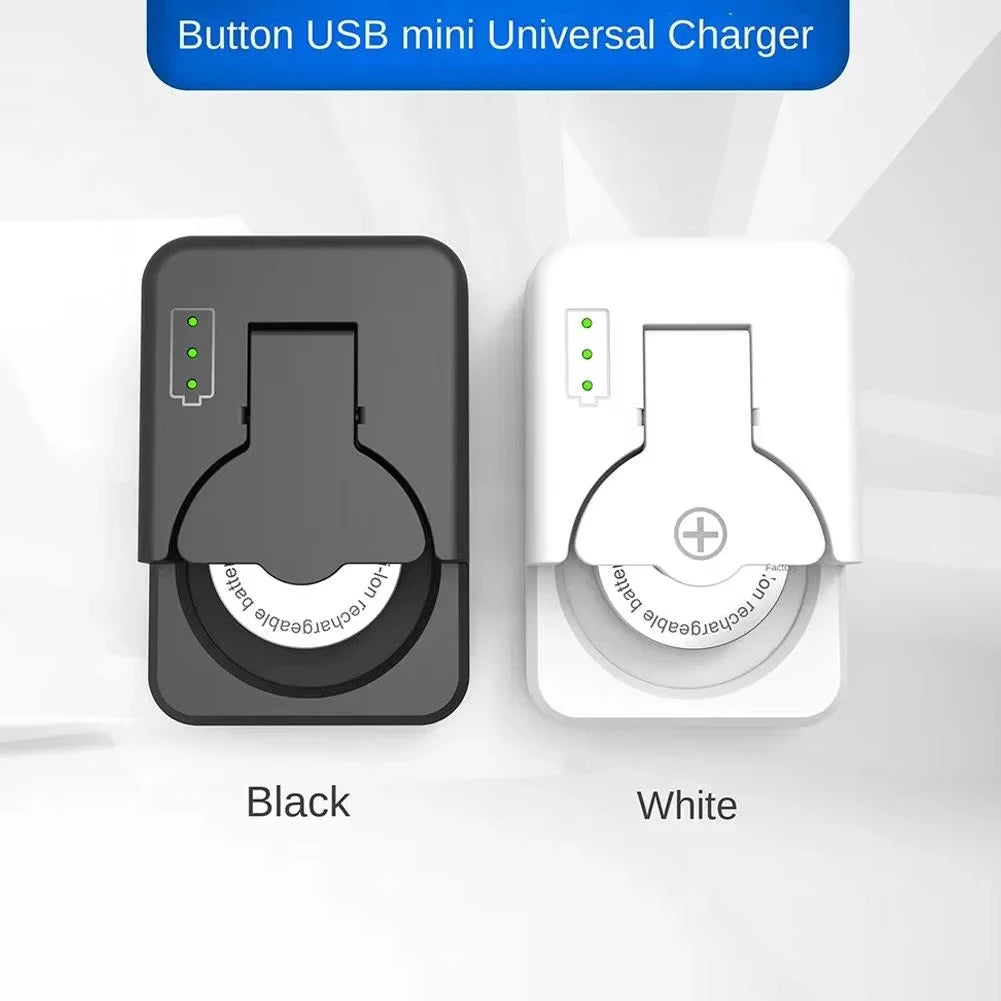 Universal LIR Button Battery Charger – Type-C & LED Indicator Battery Charger HIP