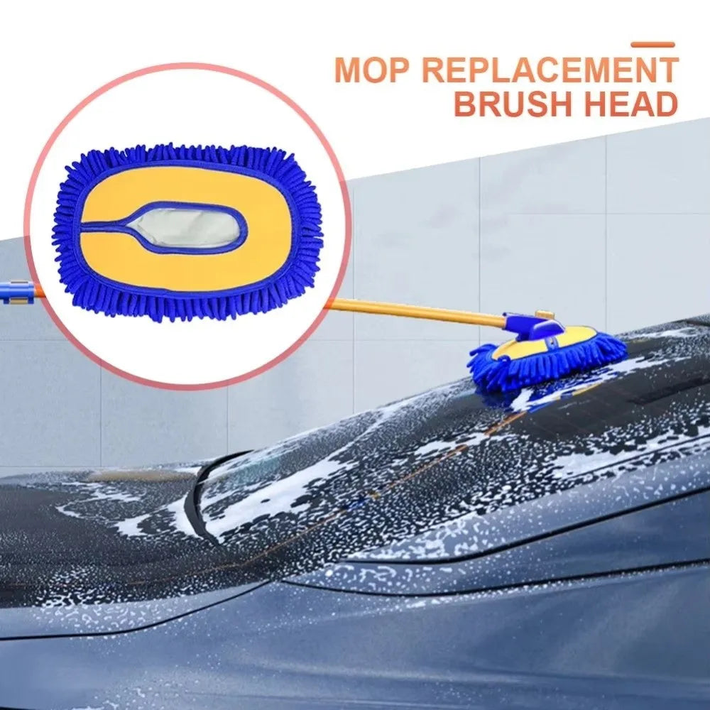 27cm Chenille Car Wash Mop Head Replacement Cloth | Reusable Mop Head Replacement HIP