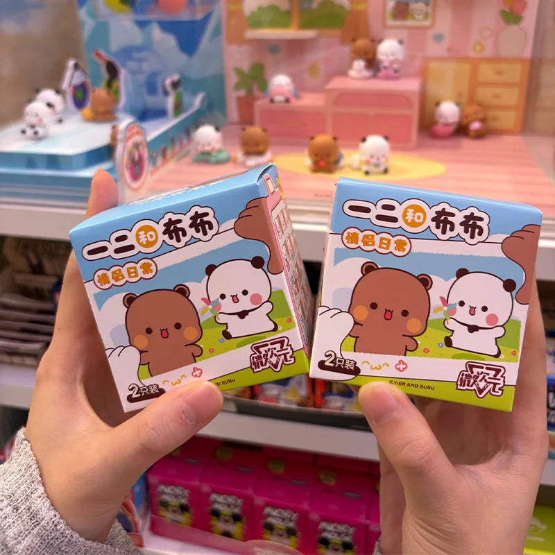 Bubu & Yier Panda Blind Box V3.0 – Random Collectible Figure Blind Box Figure HIP