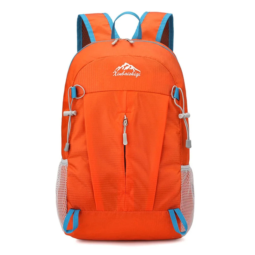25L Foldable Waterproof Hiking Backpack – Ultralight Camping Bag Hiking Backpack HIP Orange