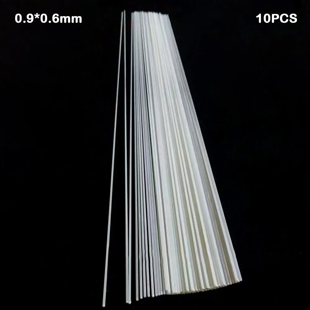 10-Pack Glass Fiber Drift Tail Fishing Float Tops – 9 Sizes Fishing Float Top HIP 0.9-0.6mm