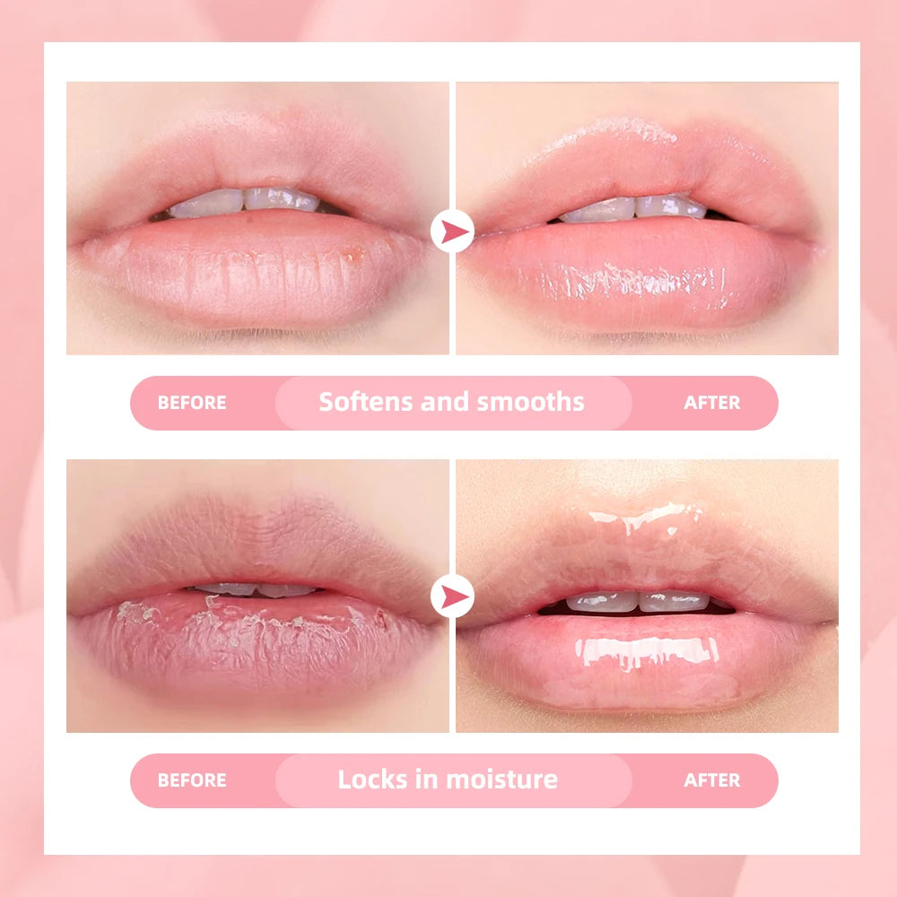 Peach Collagen Lip Sleeping Mask Powerful Moisturizing Repair Plumping Suitable Dry Chapped Lips Skin Care Long-Lasting Hydrate HIP