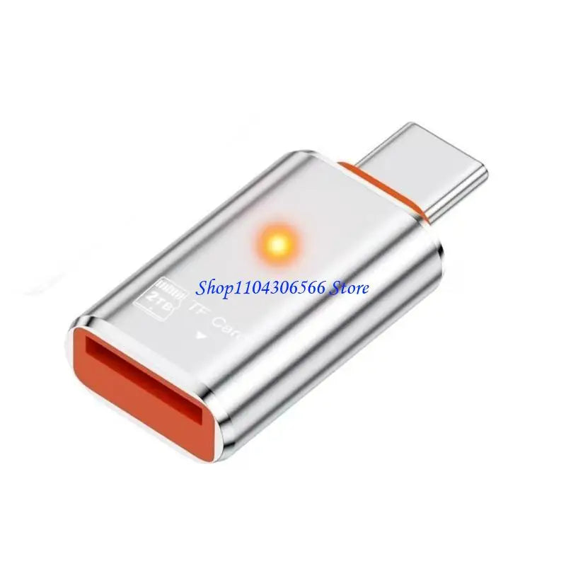 USB-C to MicroSD TF Card Reader OTG Adapter – Plug & Play USB-C Card Reader HIP