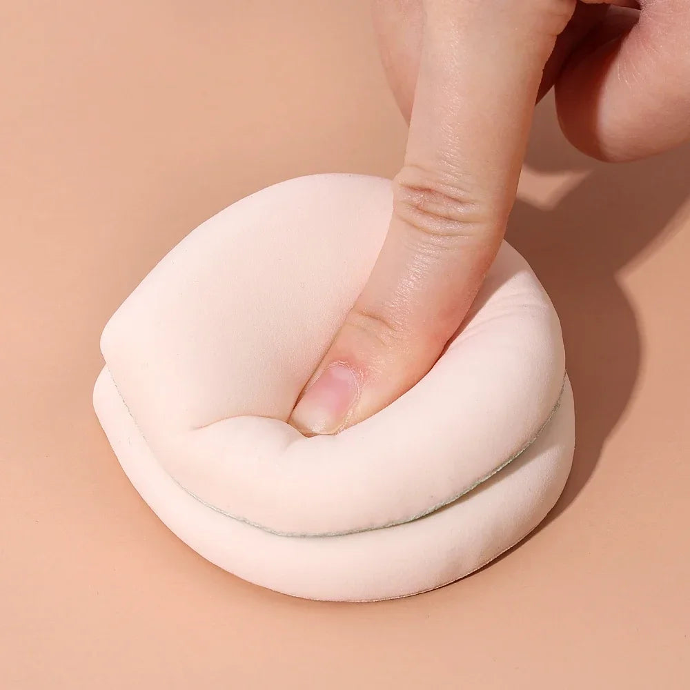 Super Thick Velvet Powder Puff – Wet & Dry Foundation Sponge Makeup Powder Puff HIP