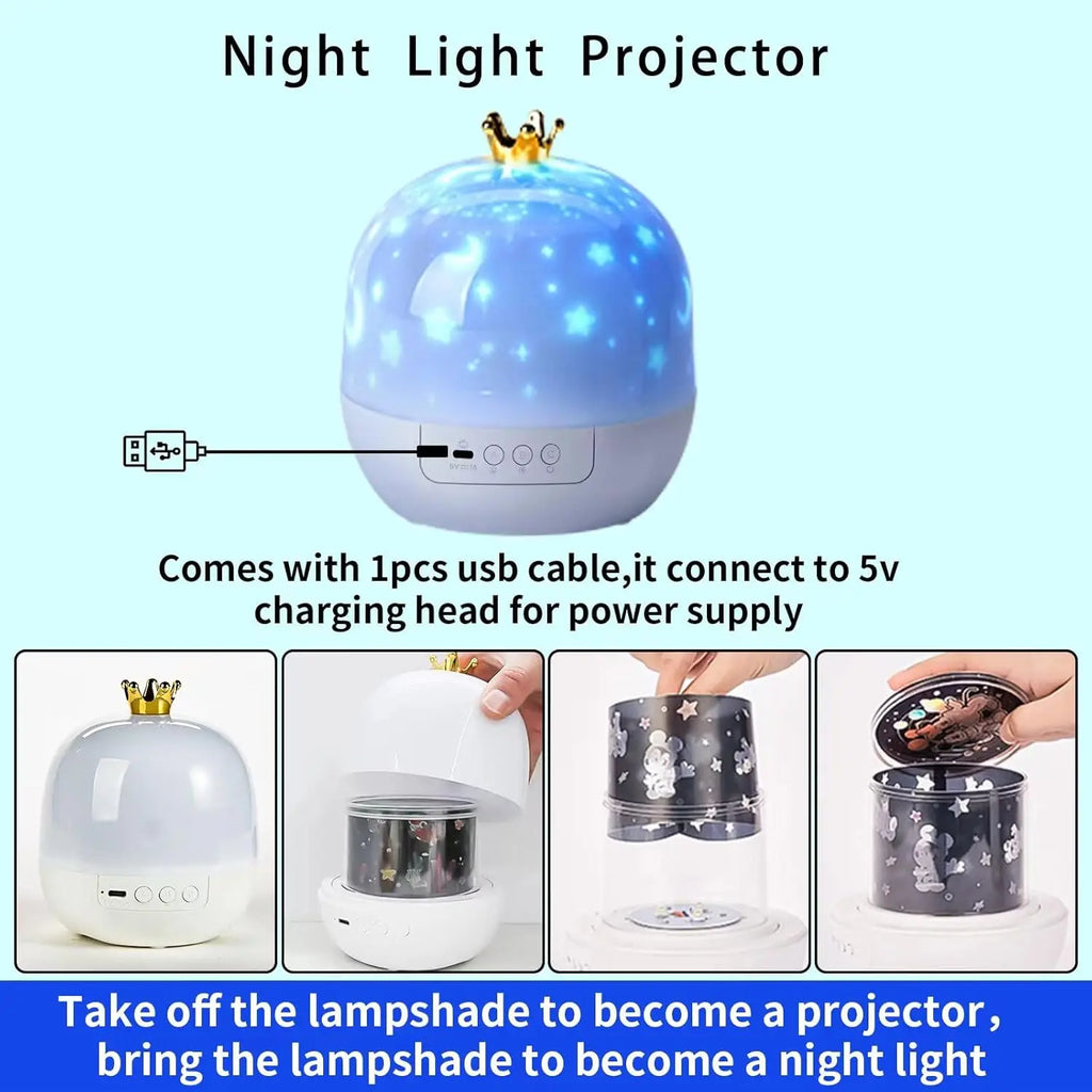 Night Lights Star Galaxy Projector Bedroom Ceiling Star Projector with 360 Rotating for Boys and Girls Birthday Christmas Gifts HIP